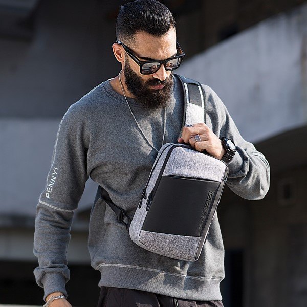 BANGE BG-22002 USB Shoulder Bag & Cross body Bag