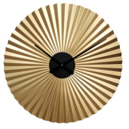 Luxury Nordic creative Iron wall silence clock YX20210833 60cm Gold BF
