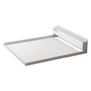 Simple bedstead  J-BD-003 1.52 white, 150*57*20cm BF