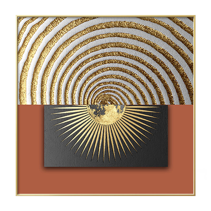 Modern light luxury living room sofa background wall decoration painting