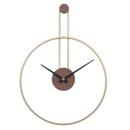 Luxury Nordic creative Iron wall silence clock 121-50 50cm BF