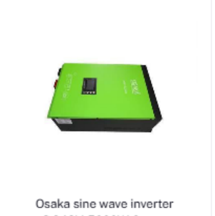 Osaka sine wave inverter  DC48V-5000W Green JS067-485000