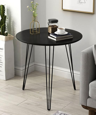 Metal Coffee Table Golden Golden Steel Luxury Dining Tables Room Metal Frame Mdf Top Round Coffee Side Table Z-026G