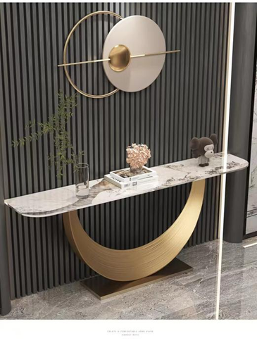 Entrance Nordic Console Marble Table