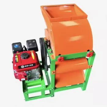 Corn Maize Sheller Peeling Gasoline Type Sweet Corn Shelling Thresher Machine