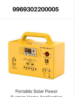 Portable Solar Power System Home Application Solar Power System BF BF