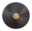 Luxury Nordic Iron Wall Clock – 60cm Silent Decorative Clock in Black, Model YX20210833 BF